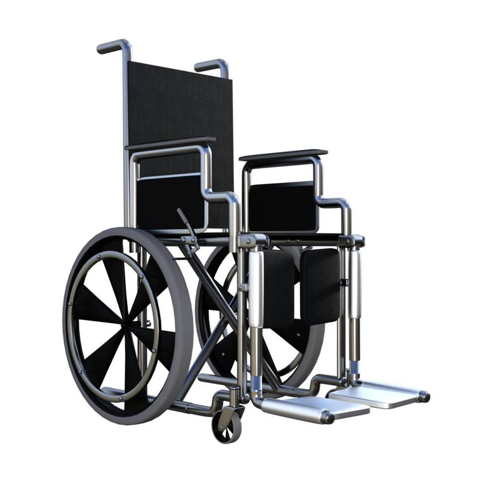 wheelchair isolated 3d png