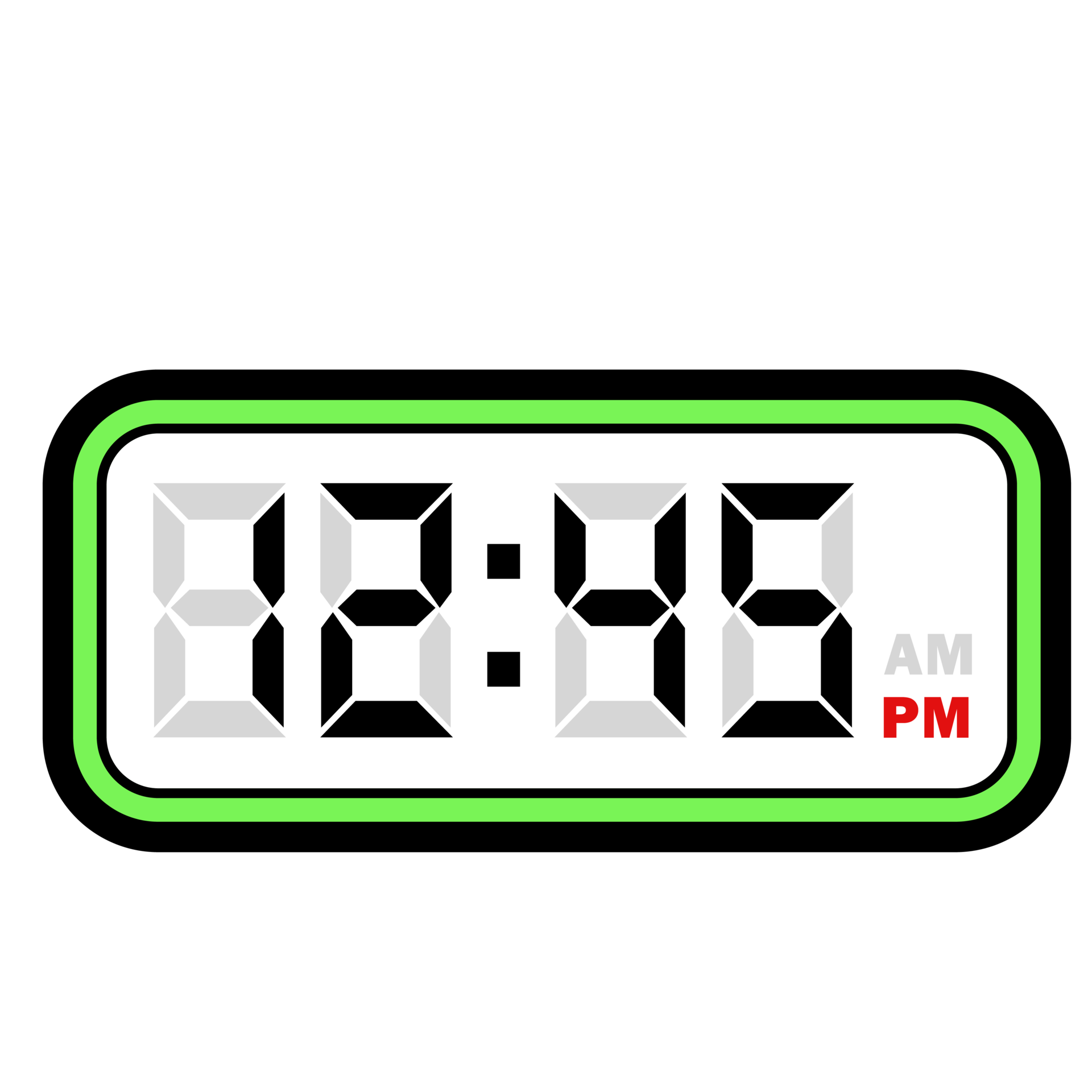 Digital Clock Time At 12 45 PM Digital Clock 12 Hour Format 32048633 PNG hoonty-s-flock-together-flock-fight-challonge