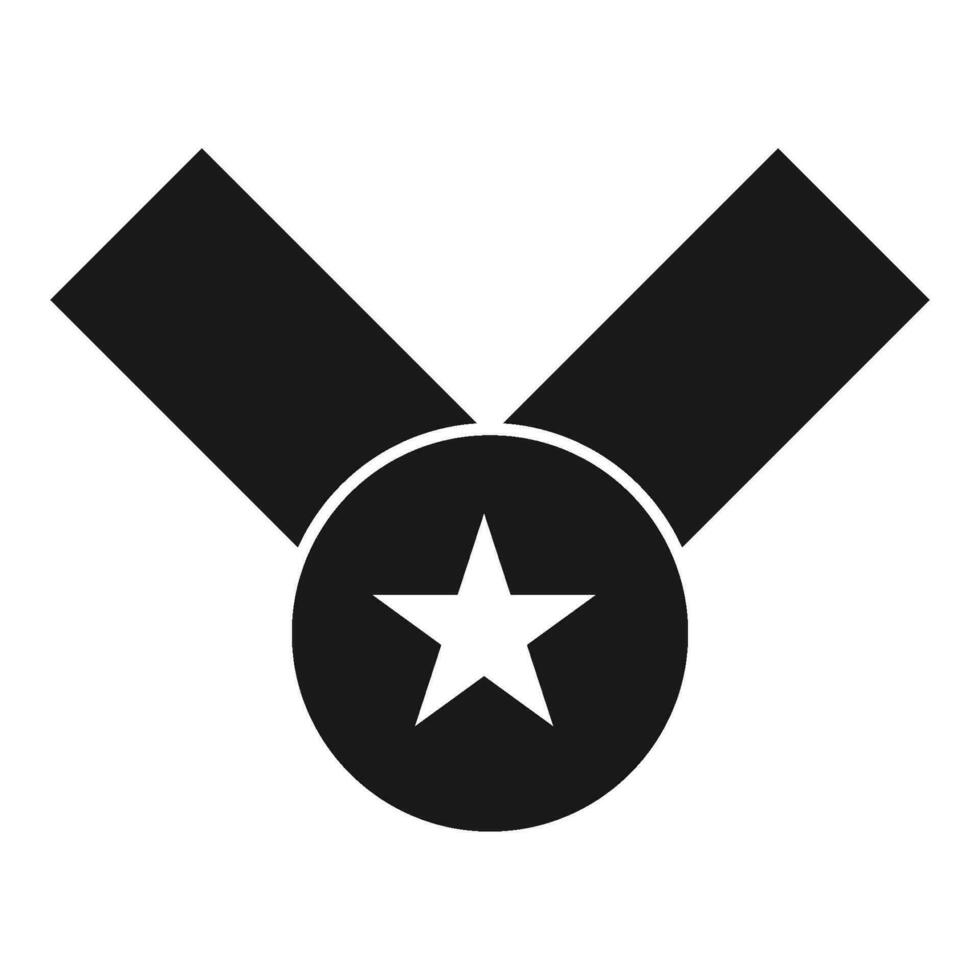 medal icon vector