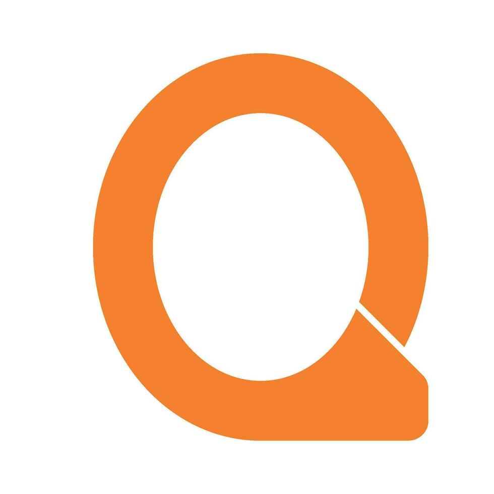 letter q logo icon vector