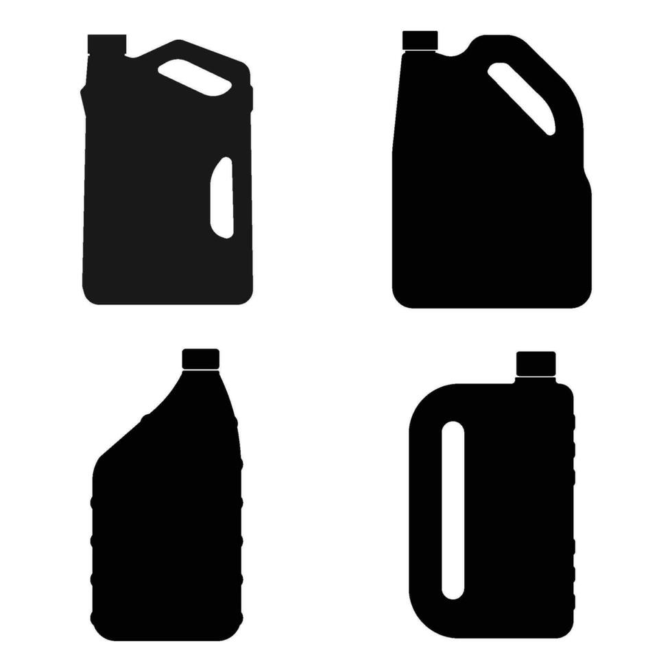 motor oil bottle icon vector