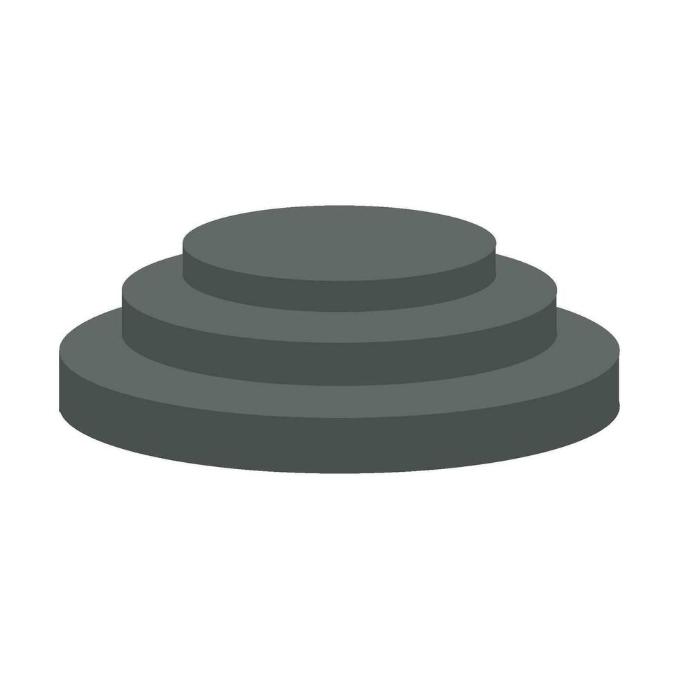podium icon vector