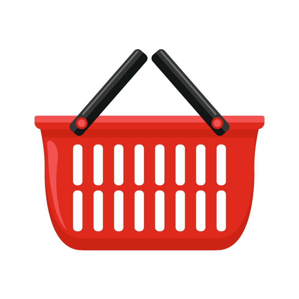 Shopping Basket Animated AI Generative 32048920 PNG