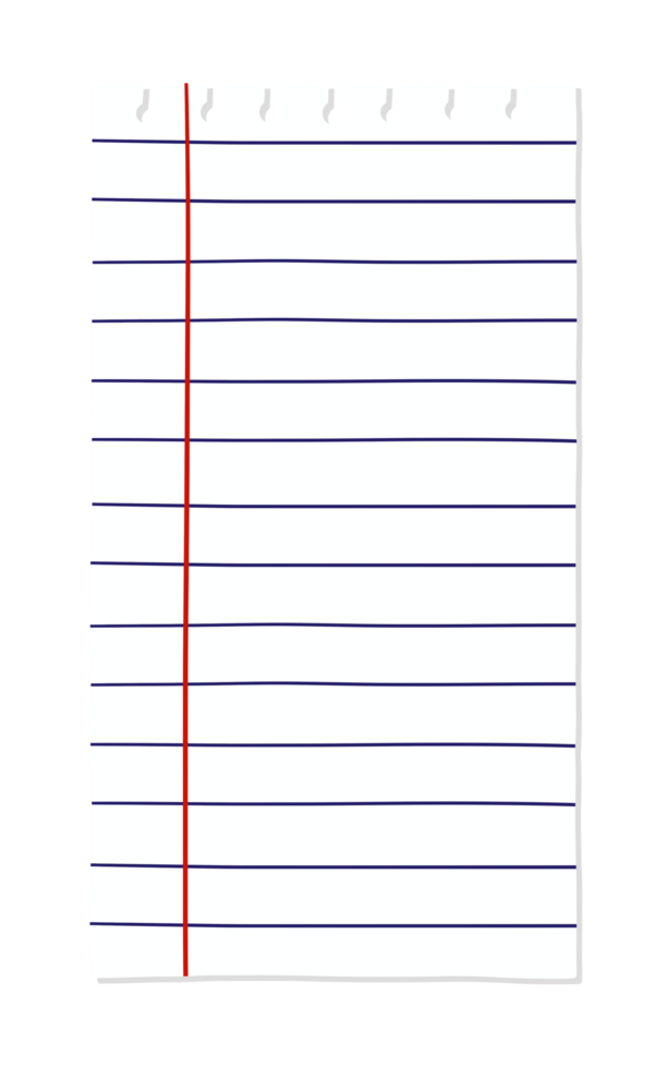 Cute Note Paper png