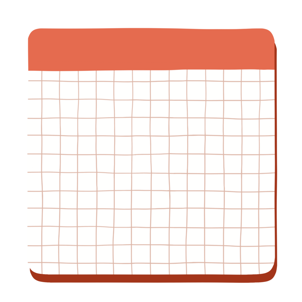 Cute Note Paper png
