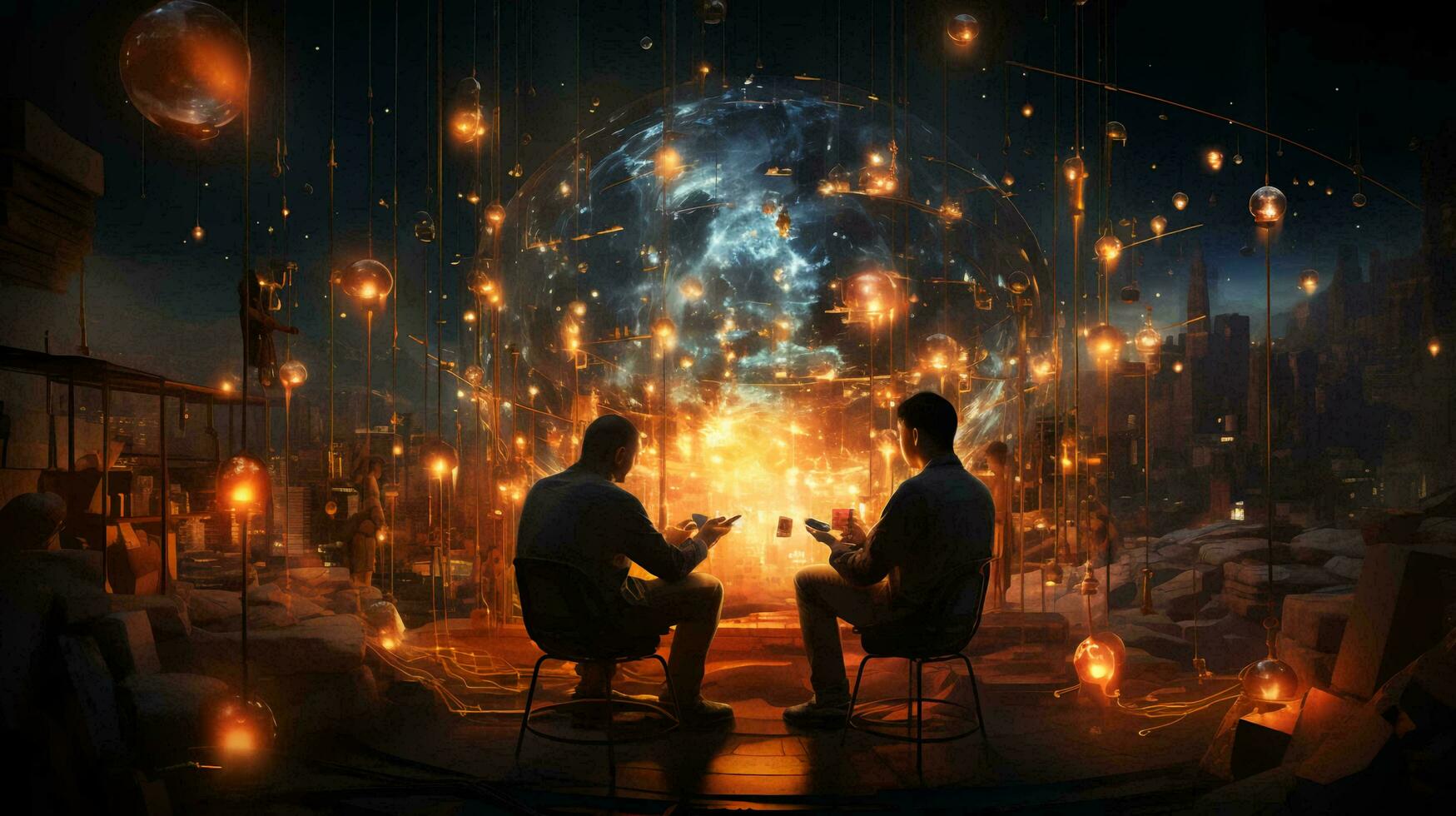 Business meeting, business negotiations, executive meeting abstract concept photo