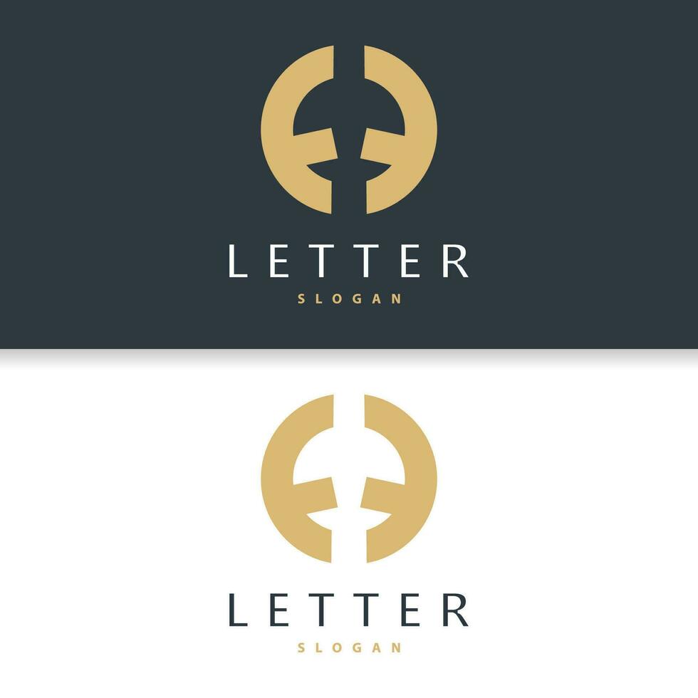 TA Letter Logo, AT Logo Modern and Luxury Icon Vector Template Element