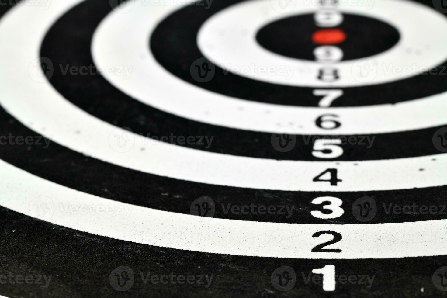 Dartboard close up. Darts game photo