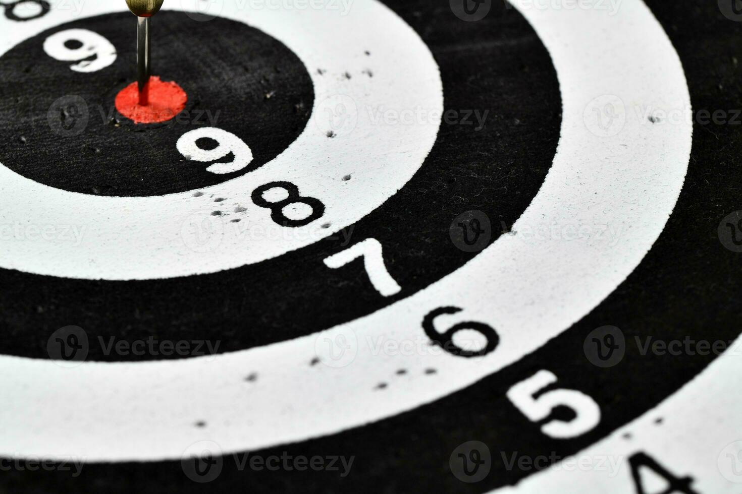 Dartboard close up. Darts game photo