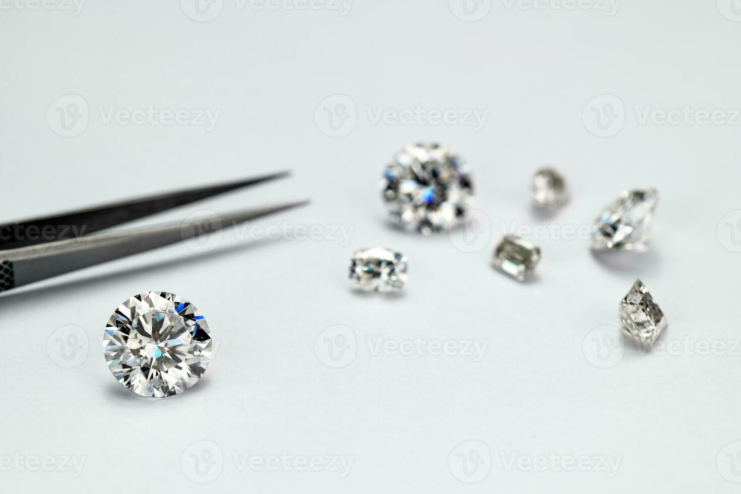 Luxury Diamonds and Jewelry Tweezers photo