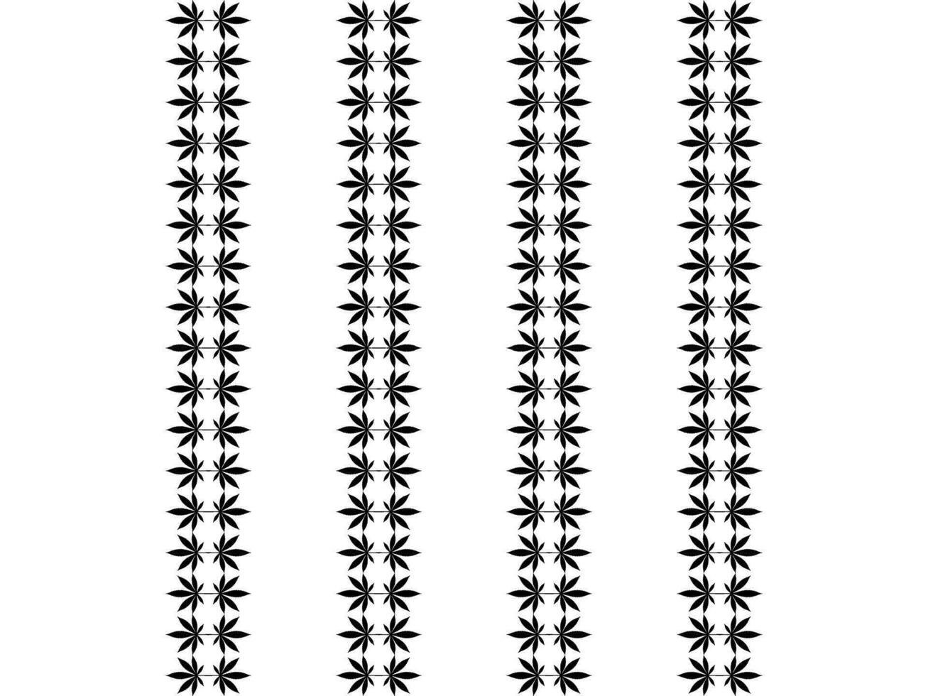 Cannabis also known as Marijuana Leaf Silhouette Motifs Pattern, can use for Decoration, Ornate, Wallpaper, Backdrop, Textile. Fashion, Fabric, Tile, Floor, Cover, Wrapping, Ect. Vector Illustration