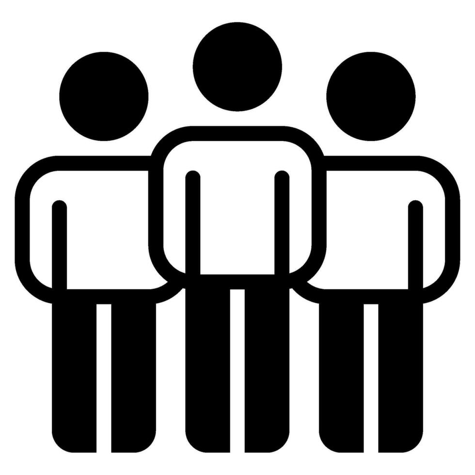 Boarding Group Icon Illustration, for uiux, web, app, infographic, etc vector