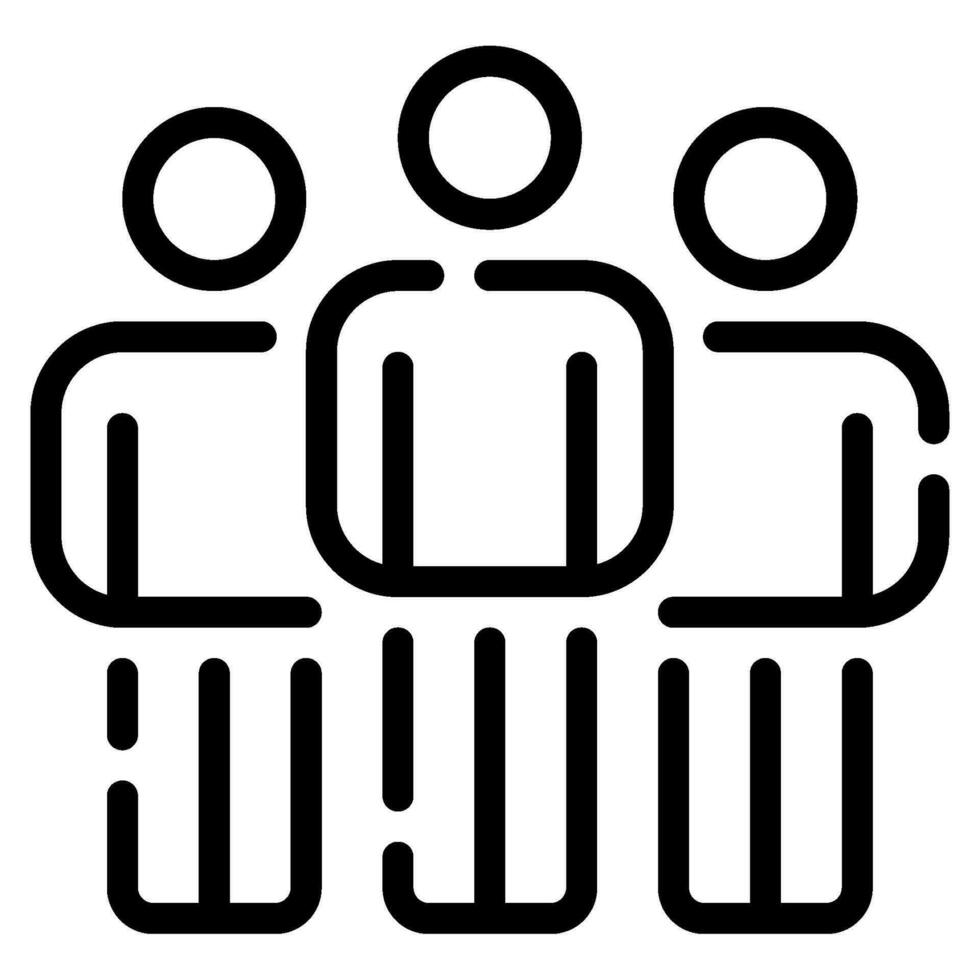 Boarding Group Icon Illustration, for uiux, web, app, infographic, etc vector