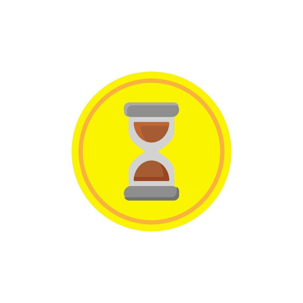 hourglass icon vector