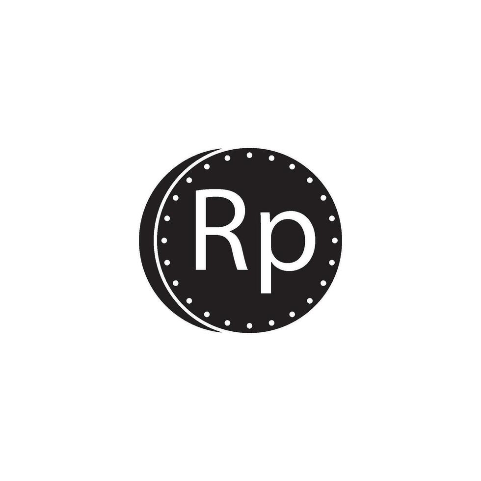 rupiah money icon vector