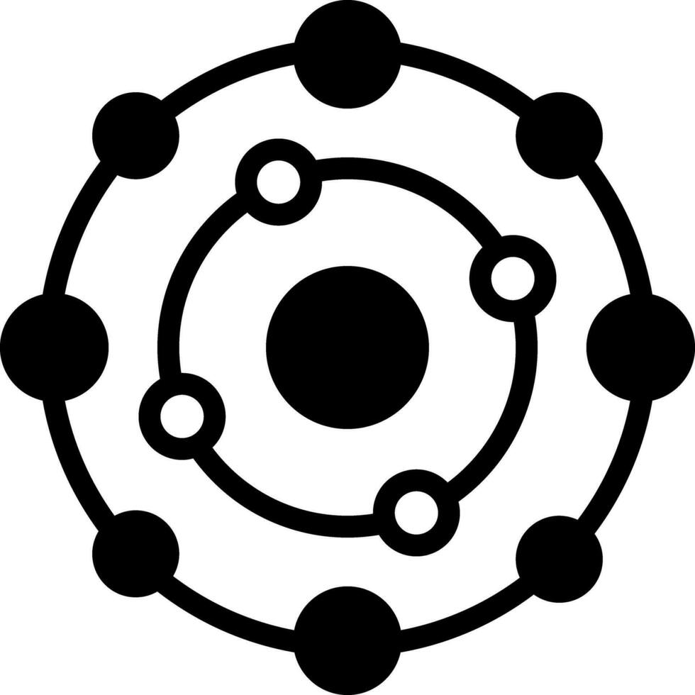 solid icon for radical vector