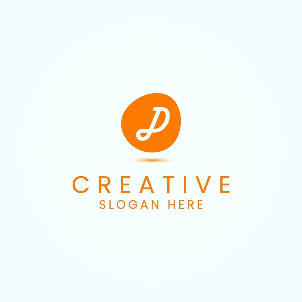 Modern Letter D logo icon design Vector template elements