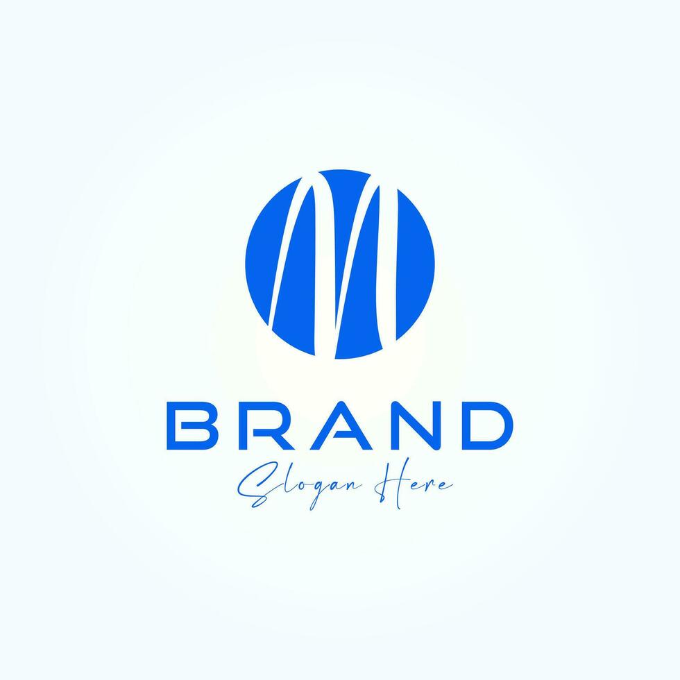 Abstract Letter M Logo Design Vector Template