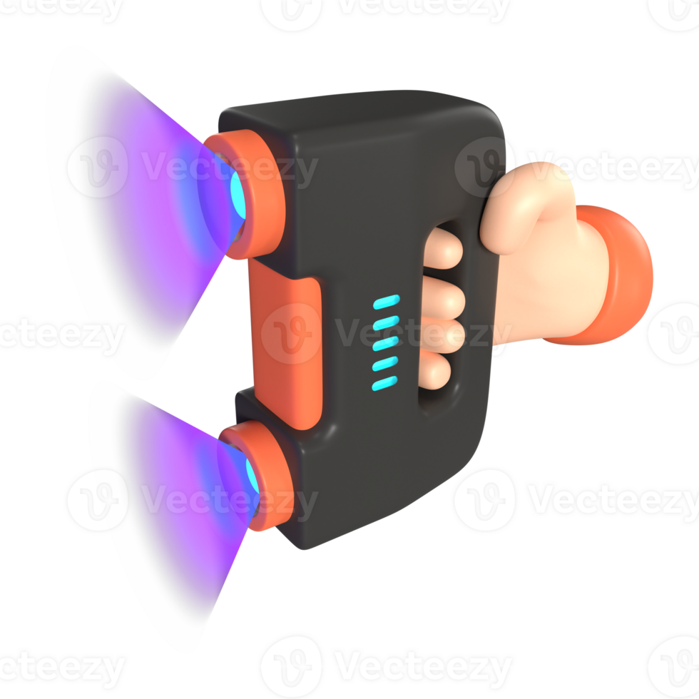 3D Scanner 3D Illustration Icon png