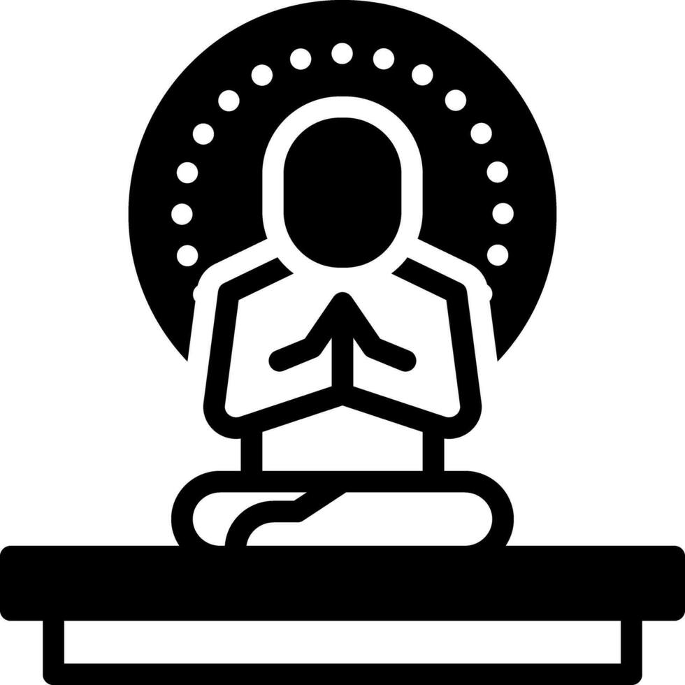 solid icon for concentrations vector
