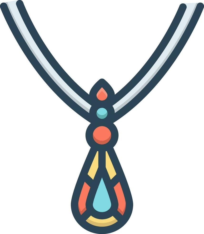 color icon for gem vector