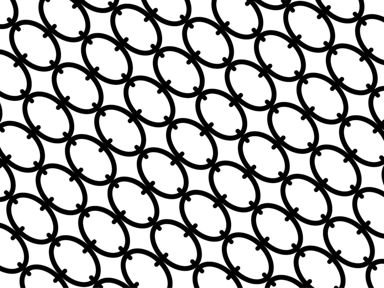 Oval Shaped Motifs Pattern, can use for Decoration, Ornate, Wallpaper, Background, Tile, Floor, Textile, Fabric, Fashion, Wrapping or Graphic Design Element. Vector Illustration