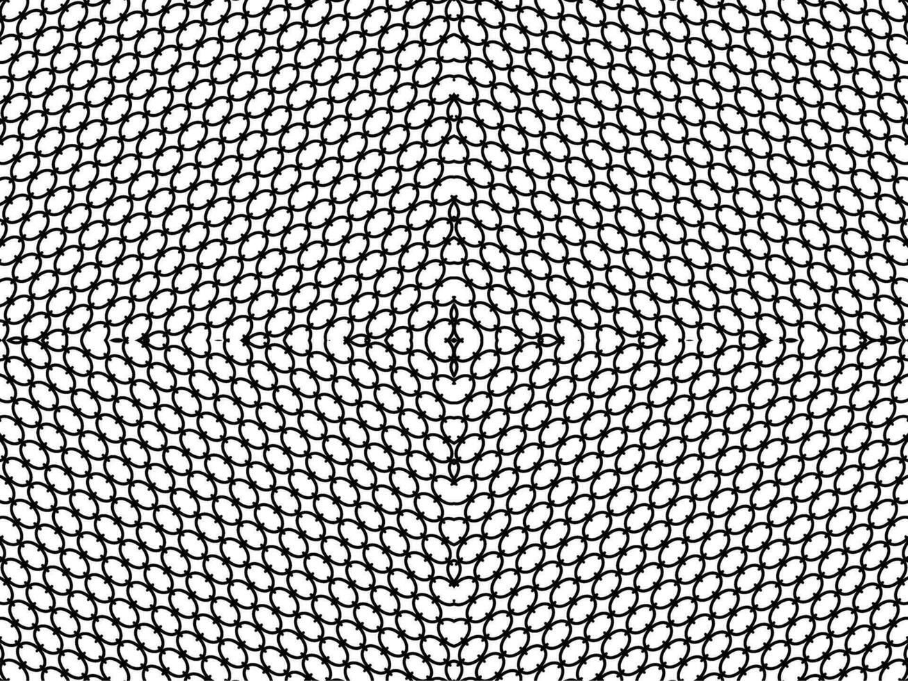 Oval Shaped Motifs Pattern, can use for Decoration, Ornate, Wallpaper, Background, Tile, Floor, Textile, Fabric, Fashion, Wrapping or Graphic Design Element. Vector Illustration