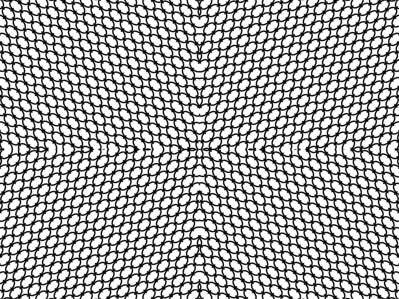 Oval Shaped Motifs Pattern, can use for Decoration, Ornate, Wallpaper, Background, Tile, Floor, Textile, Fabric, Fashion, Wrapping or Graphic Design Element. Vector Illustration