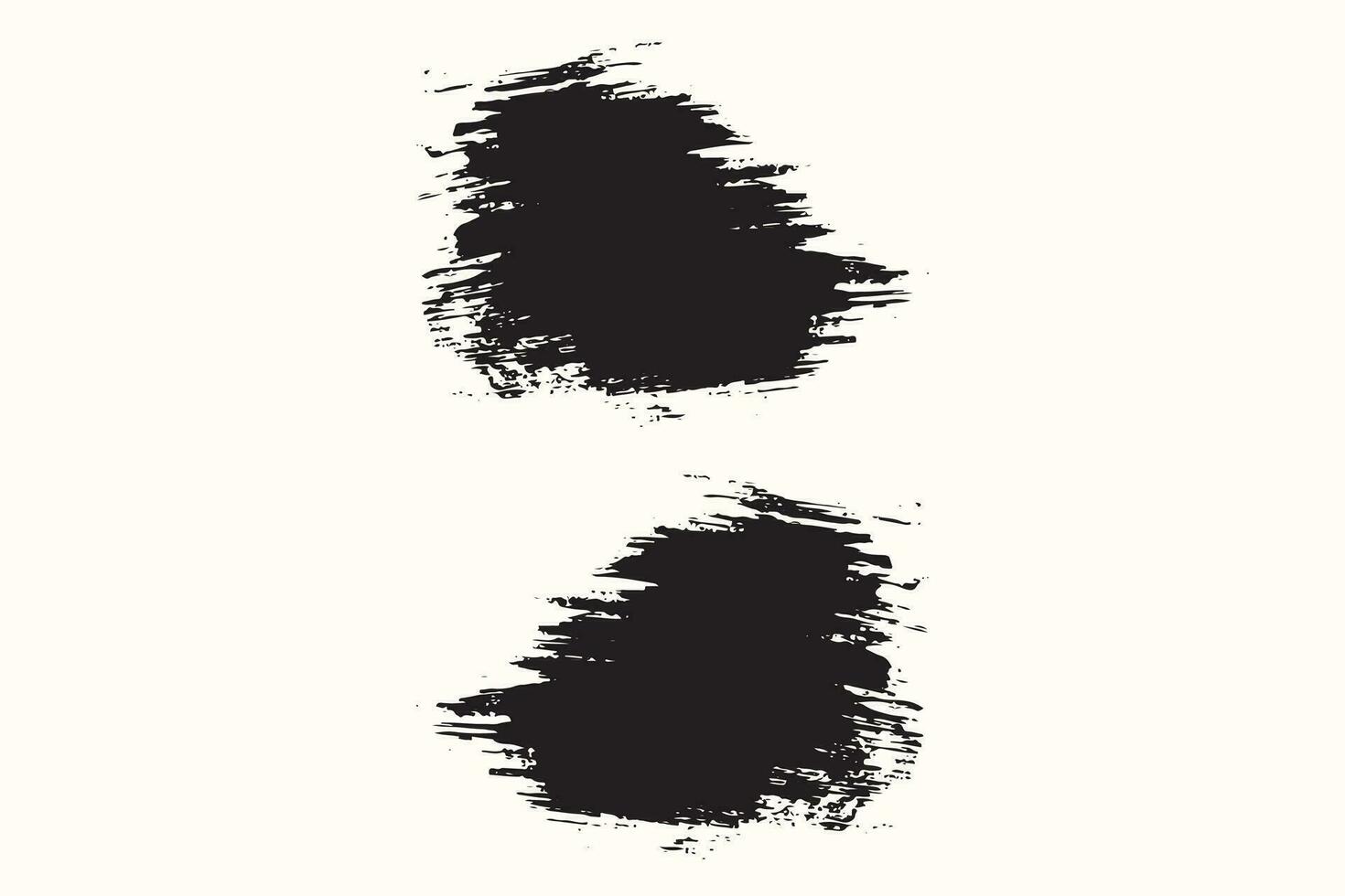 Abstract texture brush stroke vector