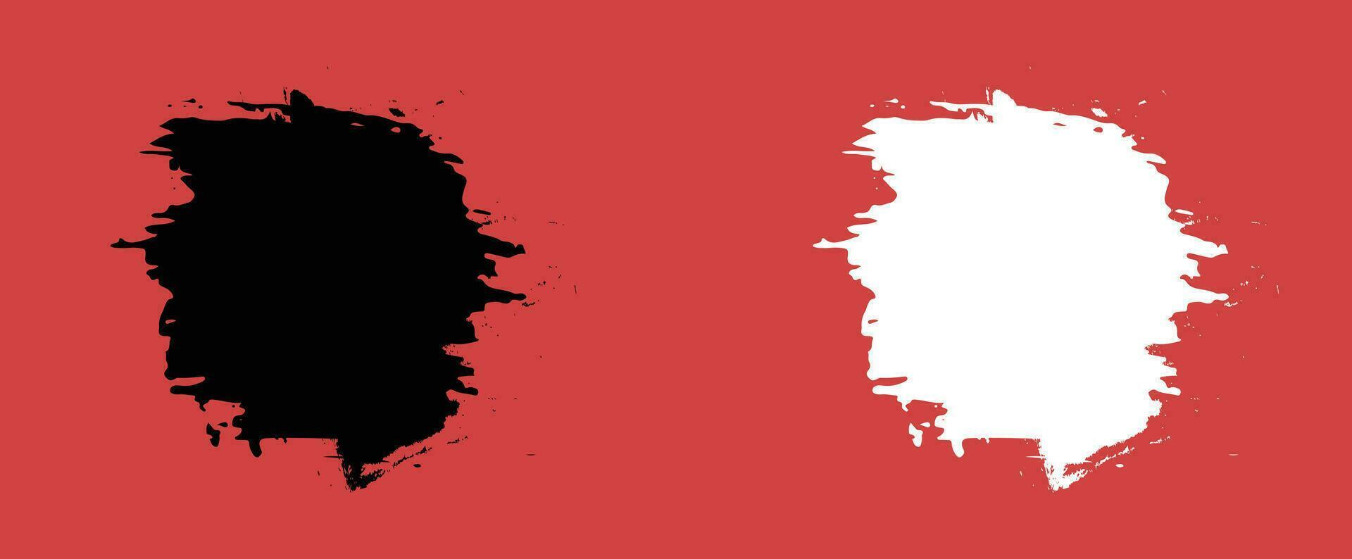 Vector illustration brushline