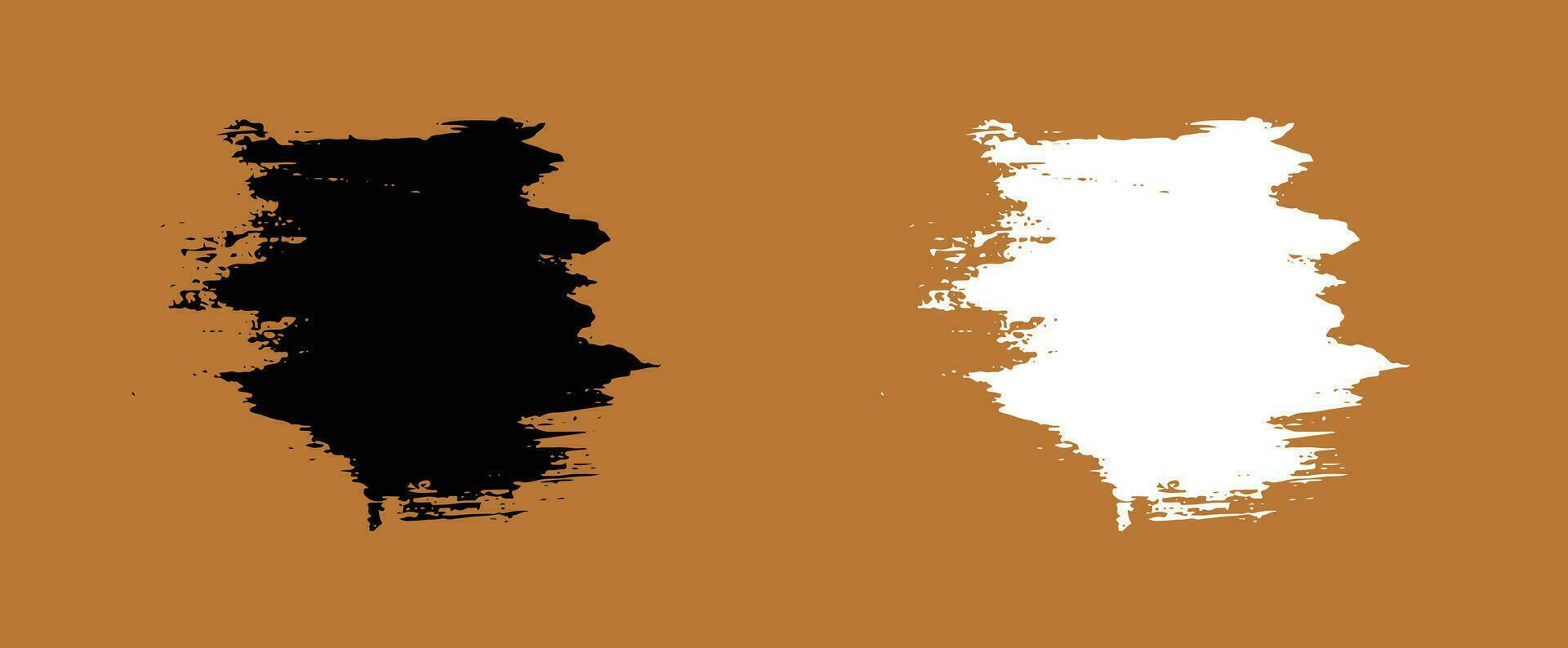 Painted grunge handmade stripe vector