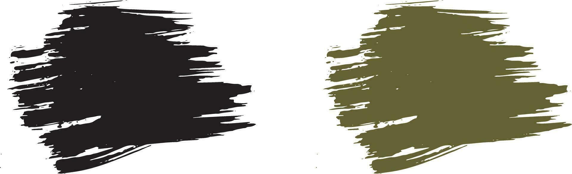 Grunge hand drawn paint brush vector illustration