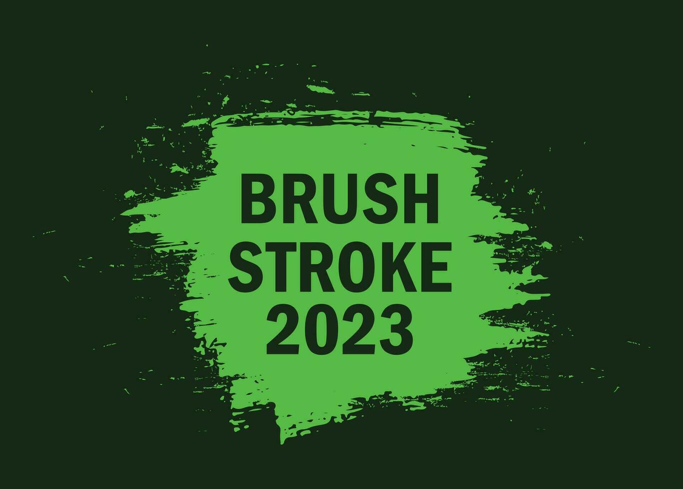 Dirty distress texture brush stroke banner vector