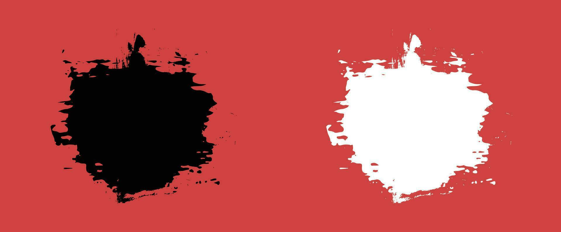 Distress grunge brush stroke background vector