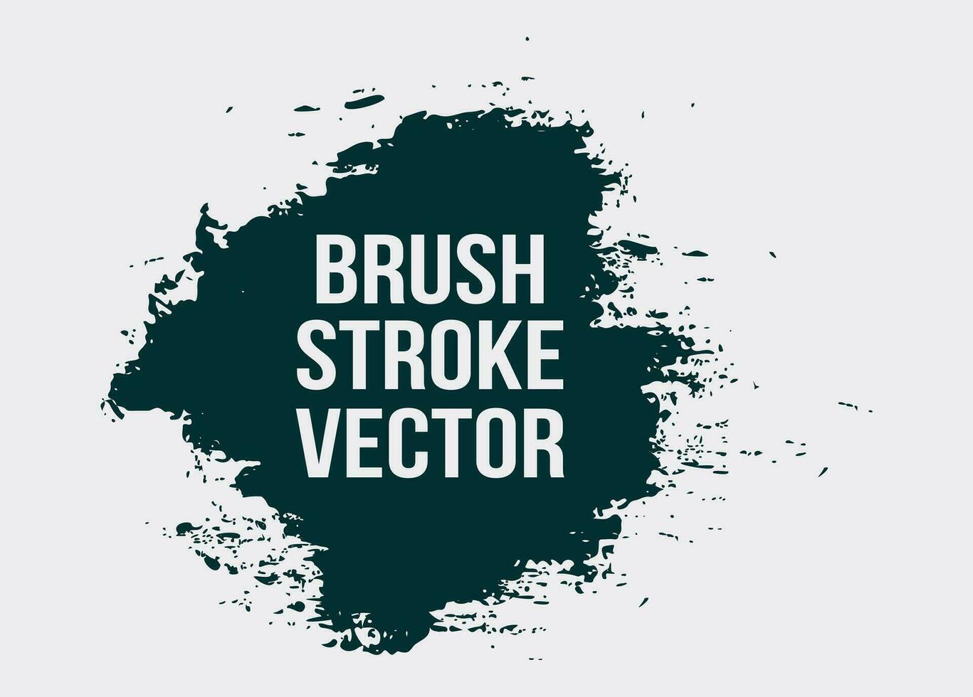 Brushstroke texture vector isolated background