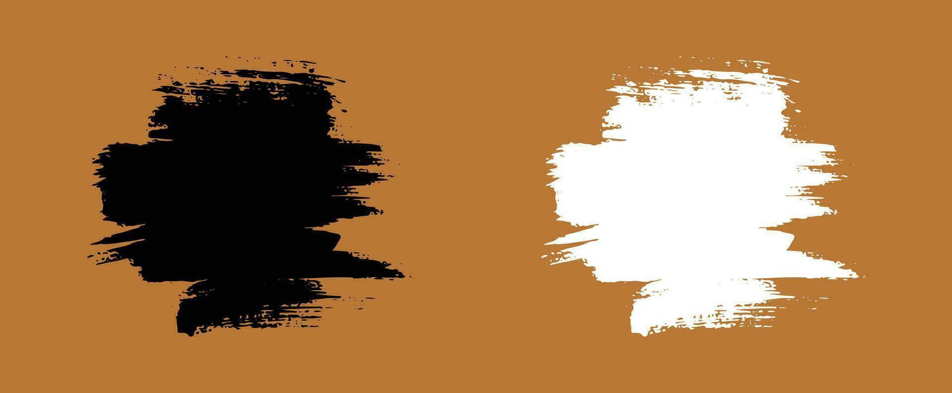 Hand drawn creative shape brush vector illustration