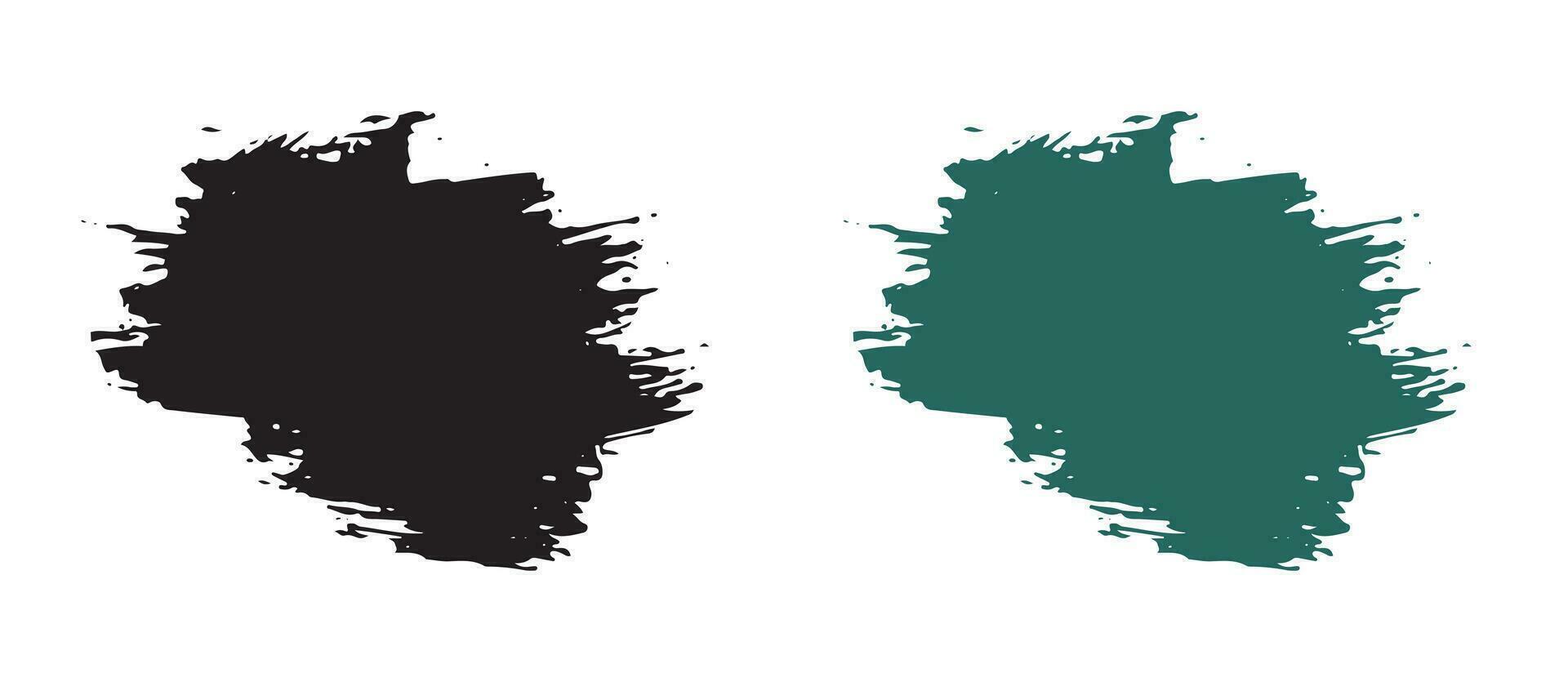 Grungy brush stroke vector