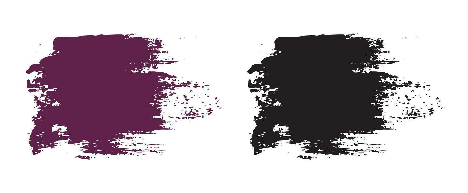 Paint brush stroke vector