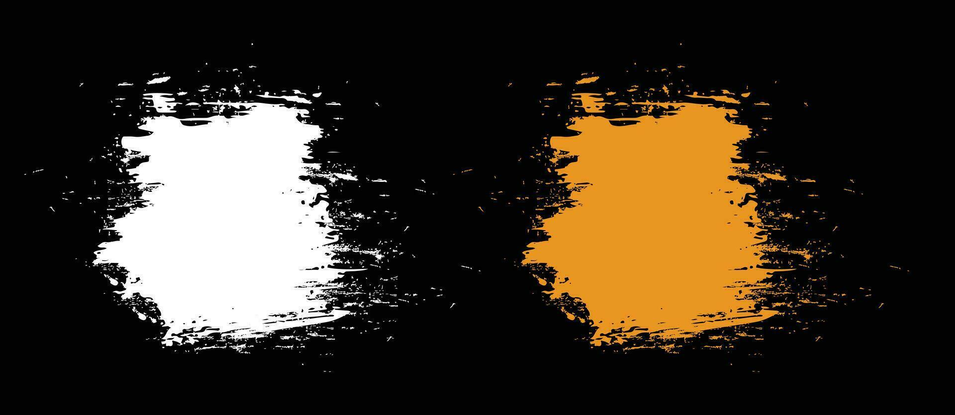 Grunge paintbrush background vector