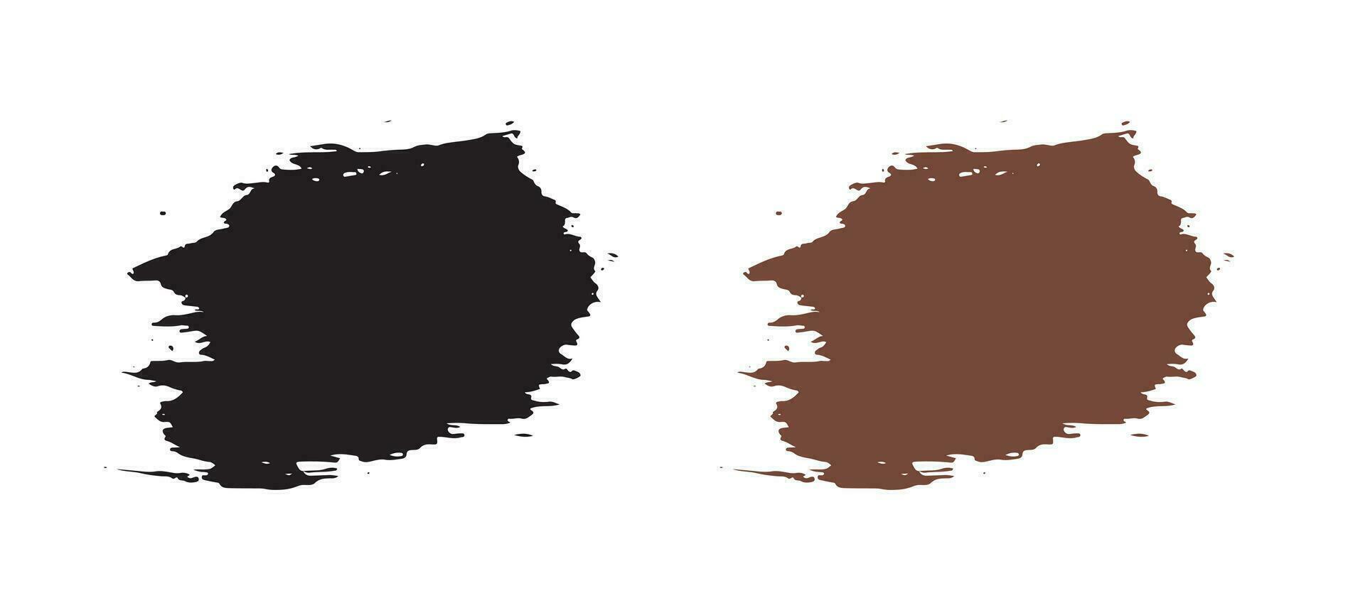Illustration brush stroke grunge vector
