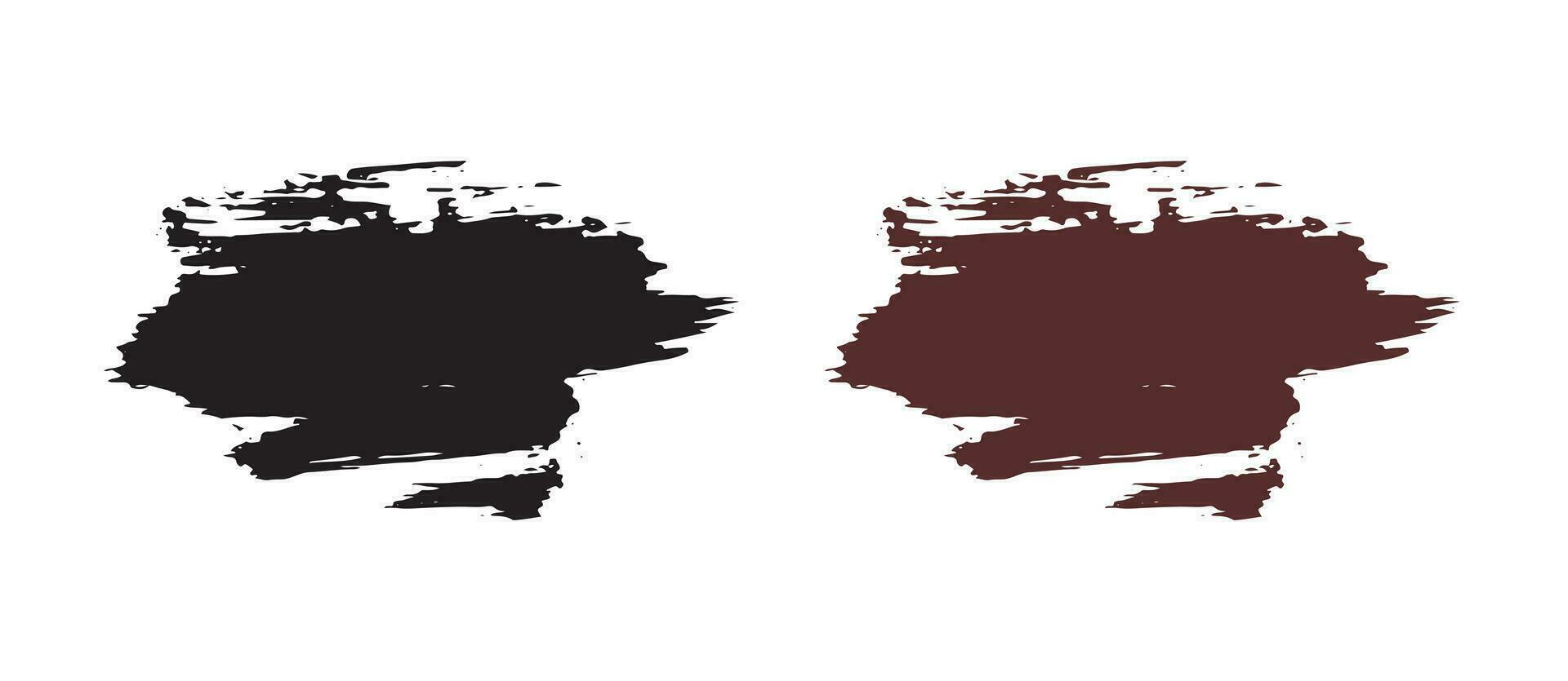 Paint splatter brush stroke vector