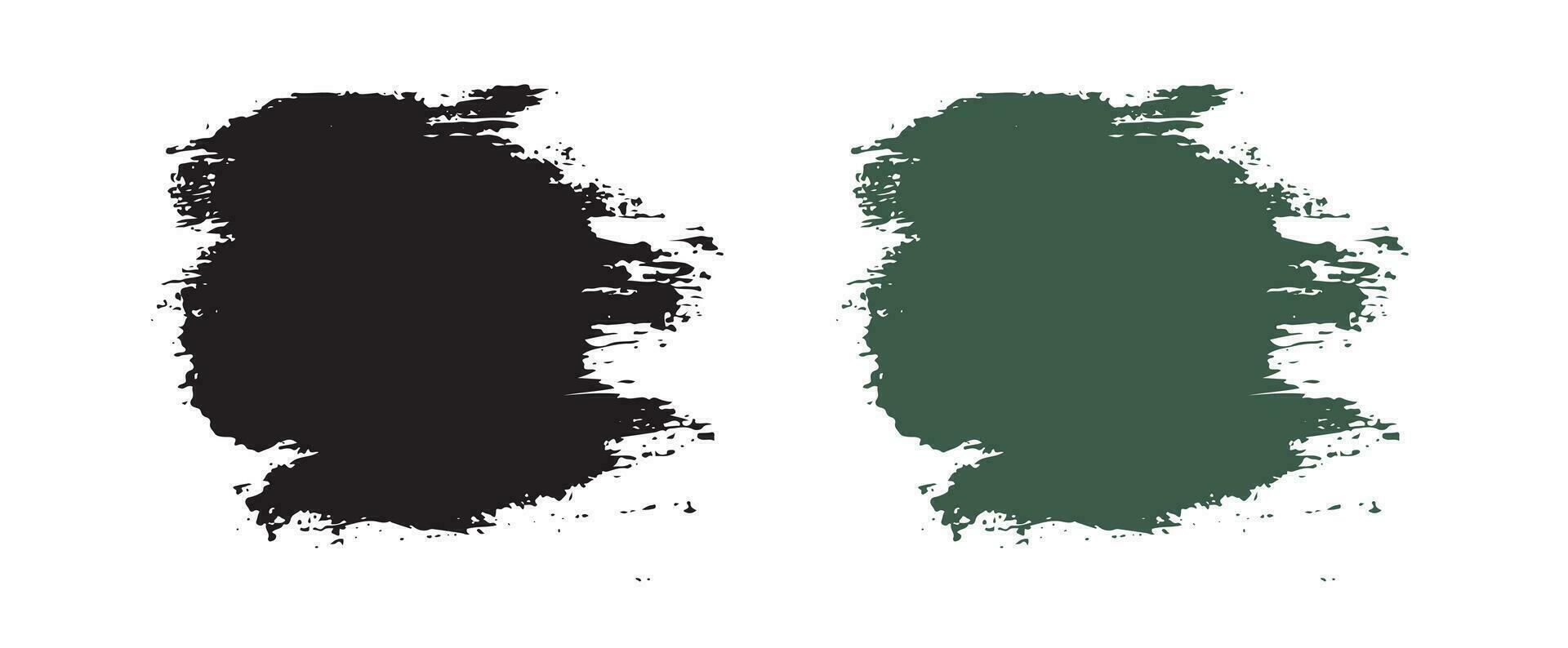 Vector brush stroke template