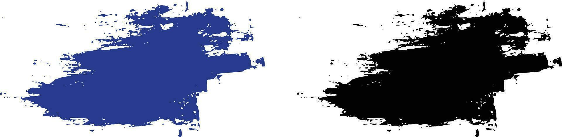 Hand drawn grunge brush stroke banner vector