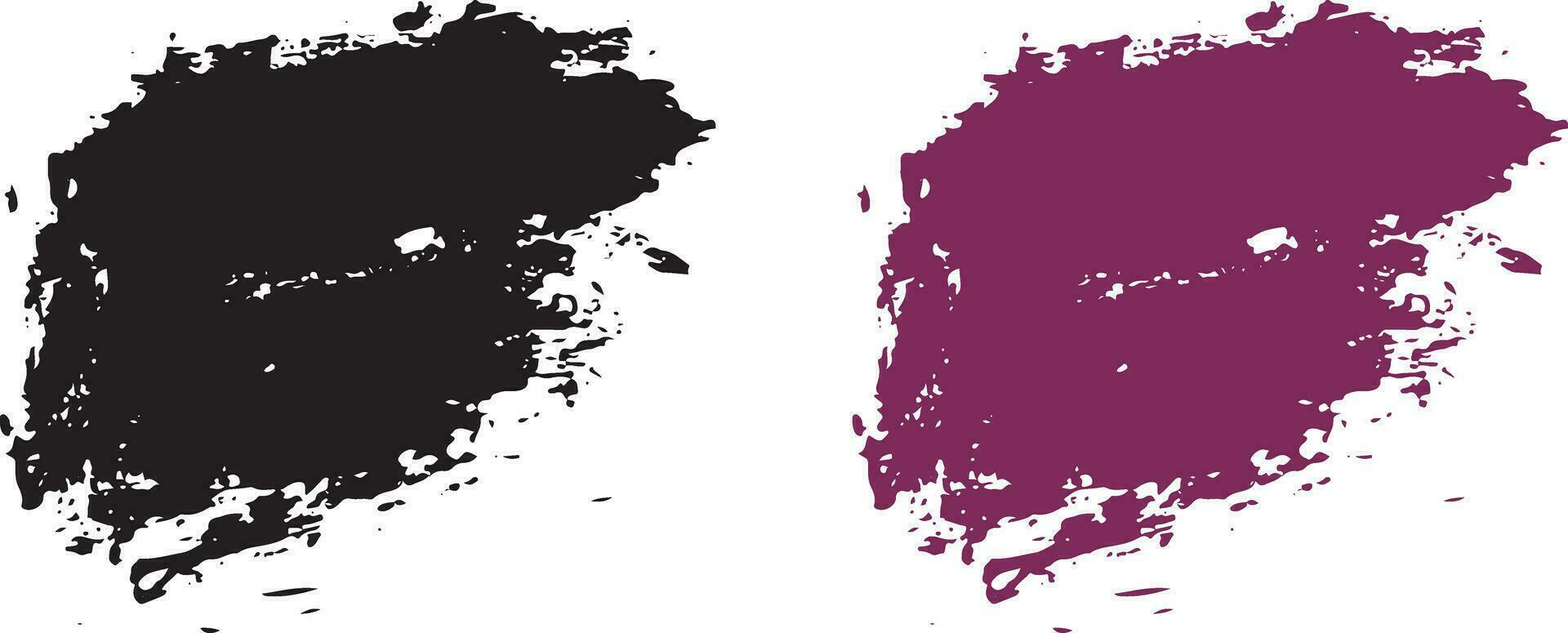 Grunge brush stroke paint ink vector illustration