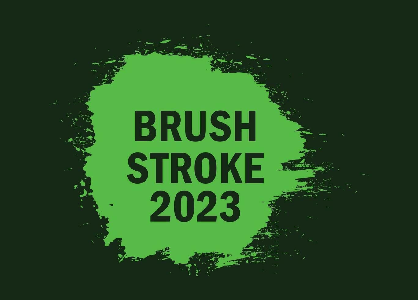 Grungy brush stroke vector
