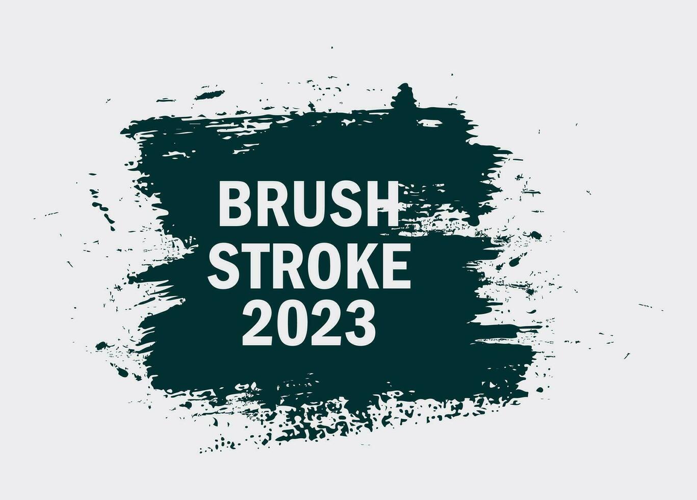 Abstract brush stroke texture vector