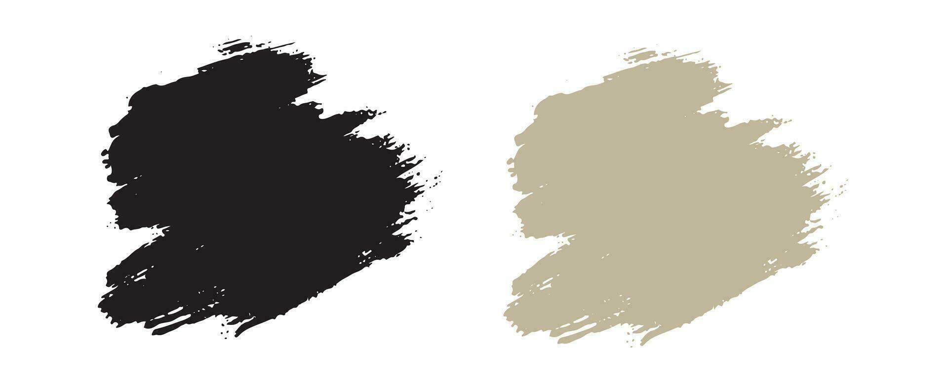 Distressed vector brush stroke background