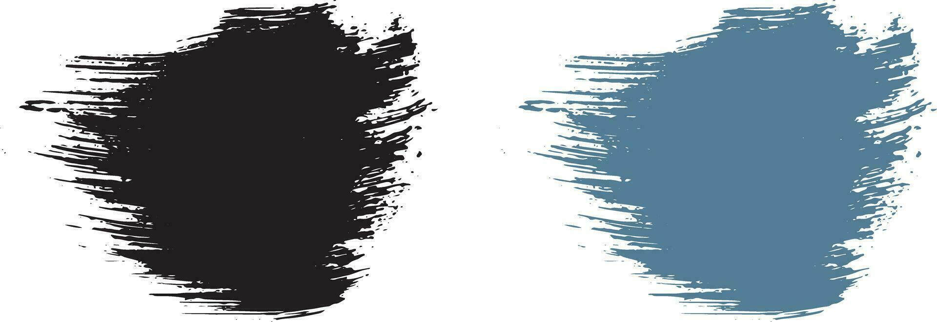 Ink paint brush stroke vector