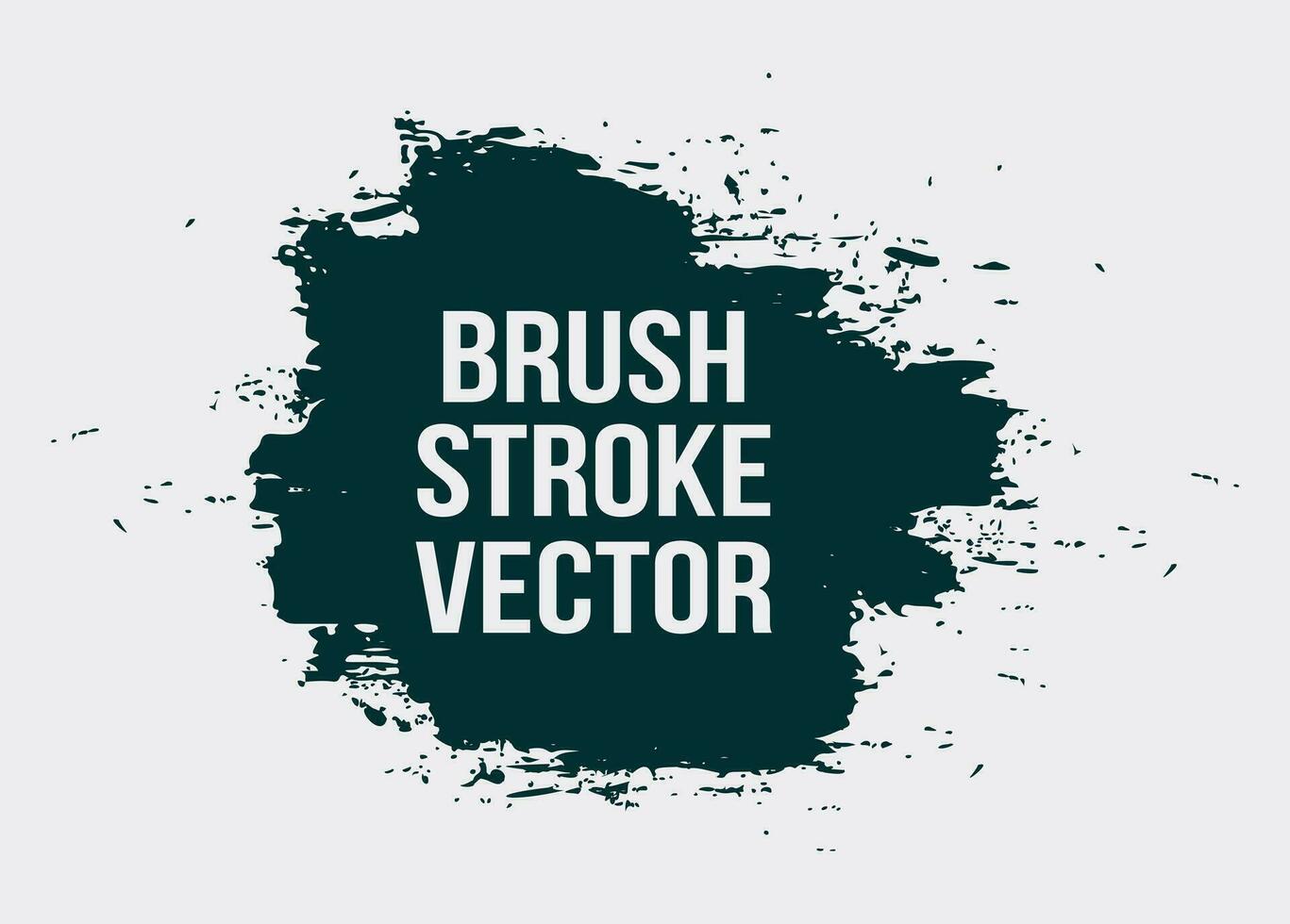 Vector watercolor paintbrush