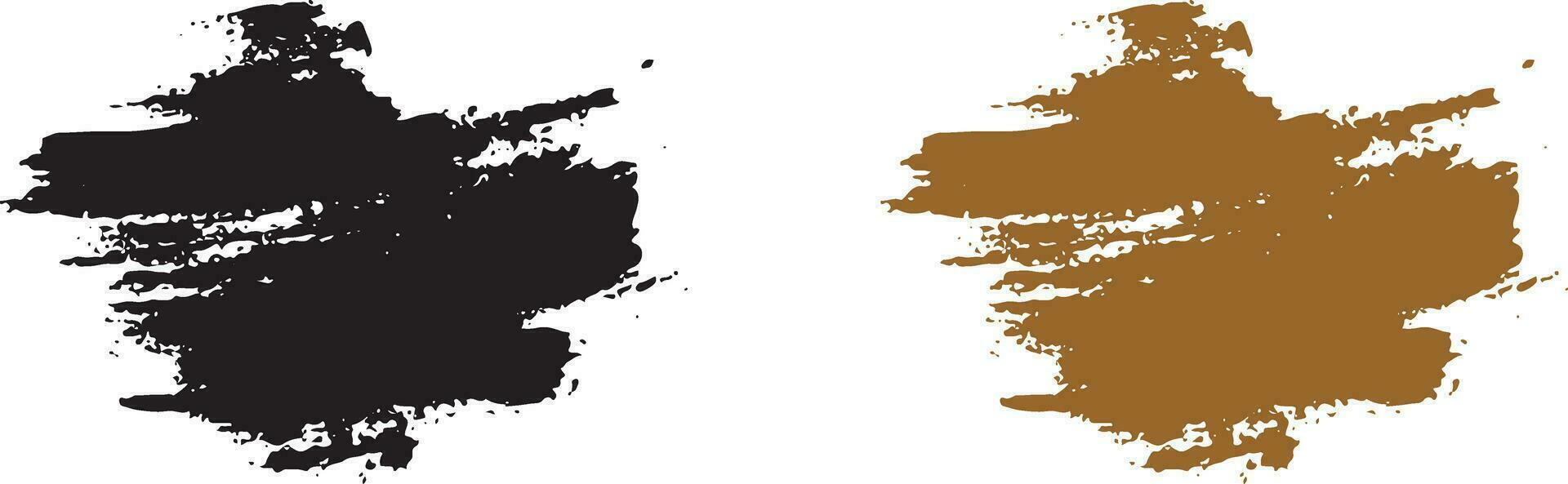 Vector texture ink paint brush stroke background